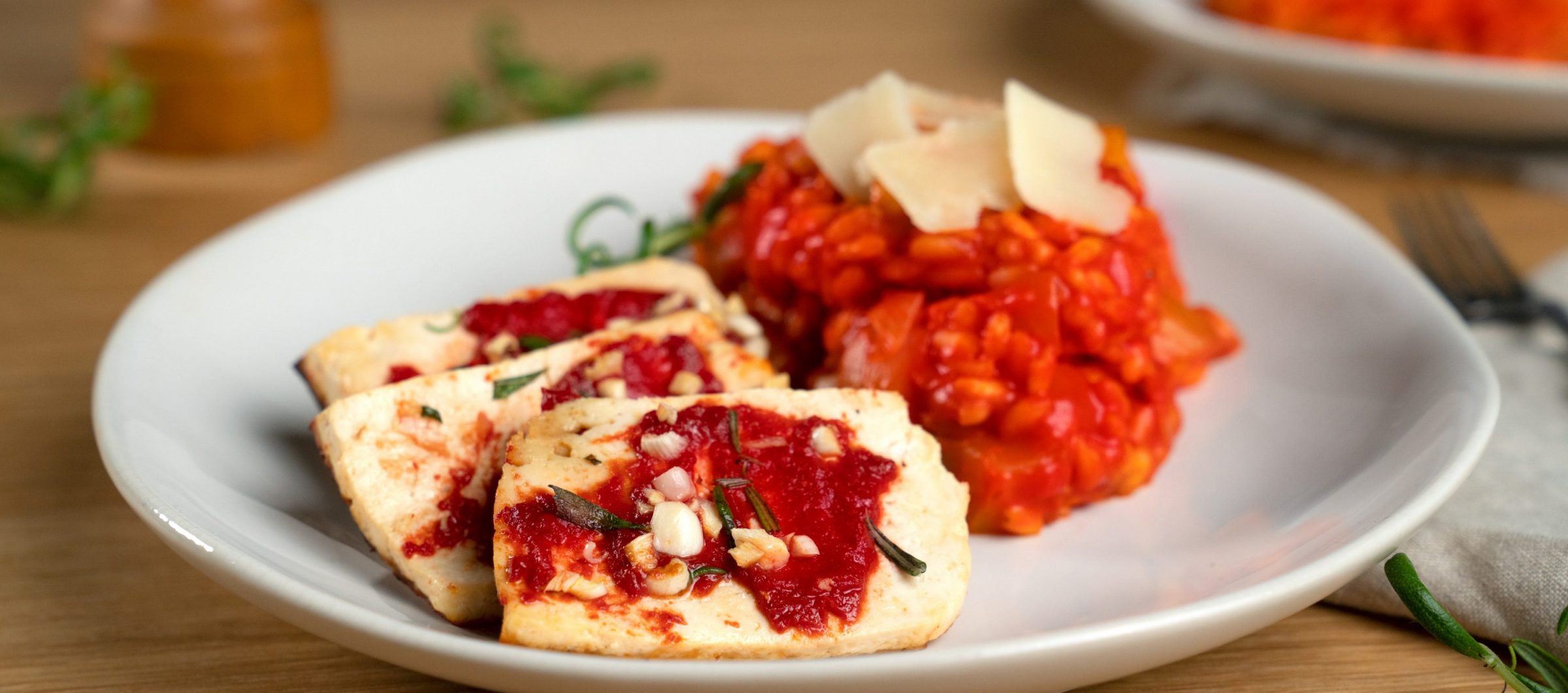 Risotto with tomato sauce Risotto with tomato sauce