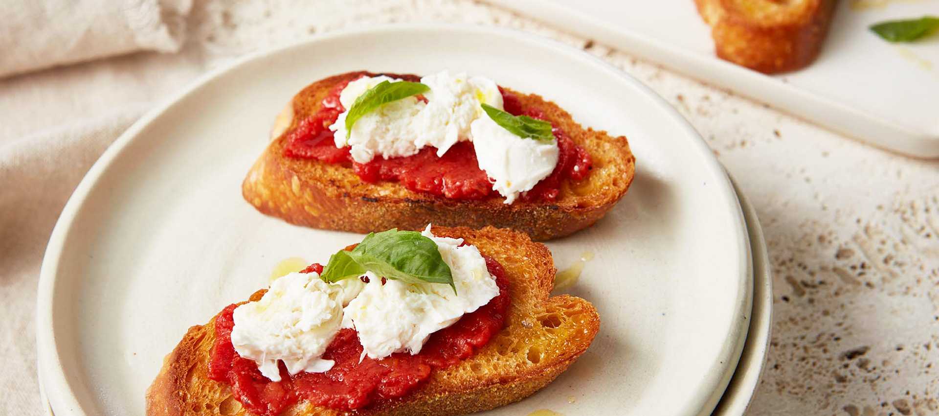 Mutti® Bruschetta appetizer Mutti® Bruschetta appetizer