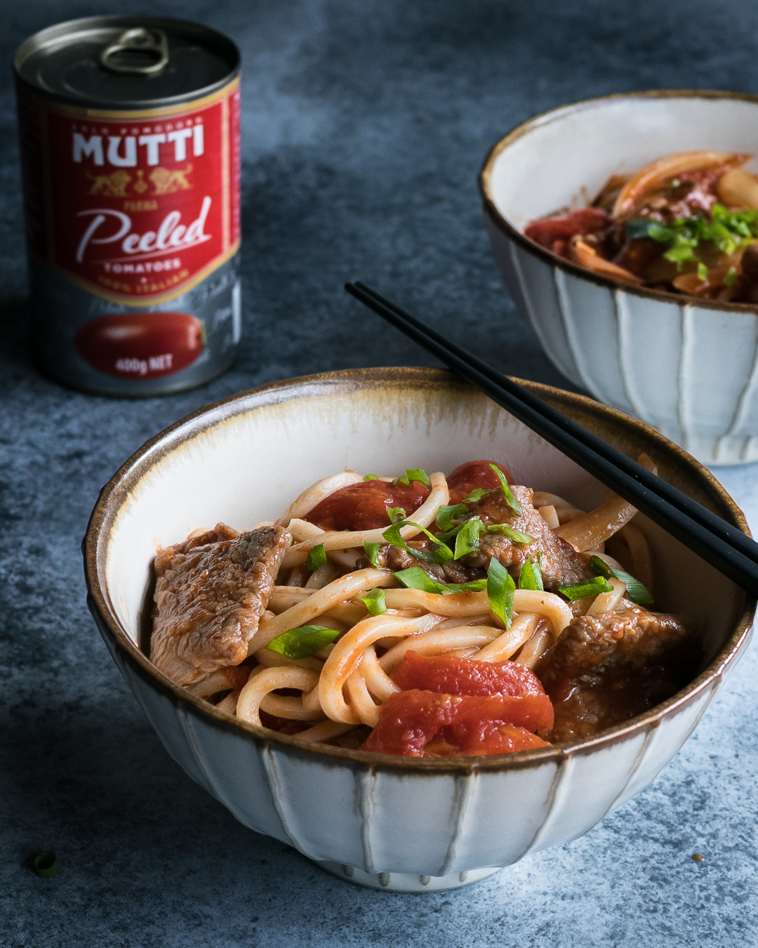 Tomato and Beef Stir Fry with Noodles Tomato and Beef Stir Fry with Noodles