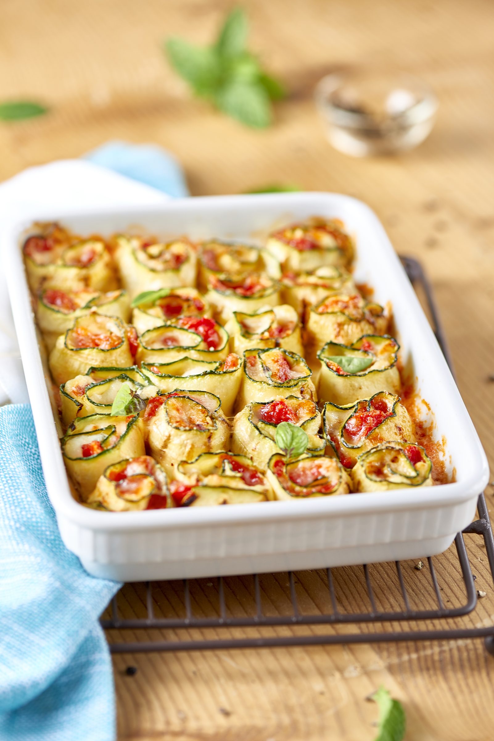 Courgette rolls Courgette rolls