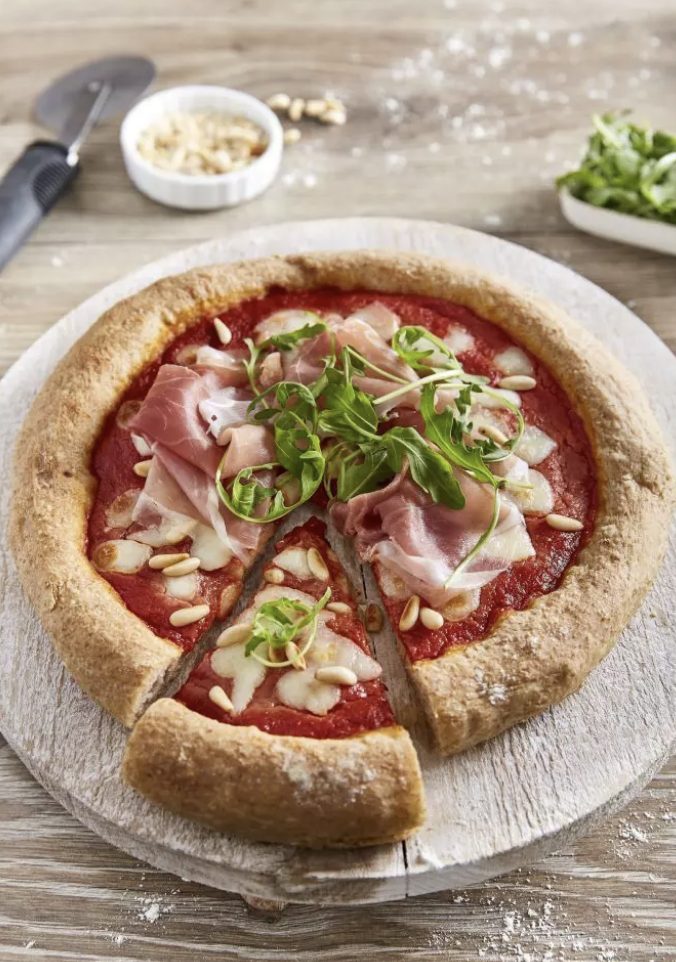 Fuldkornspizza Fuldkornspizza