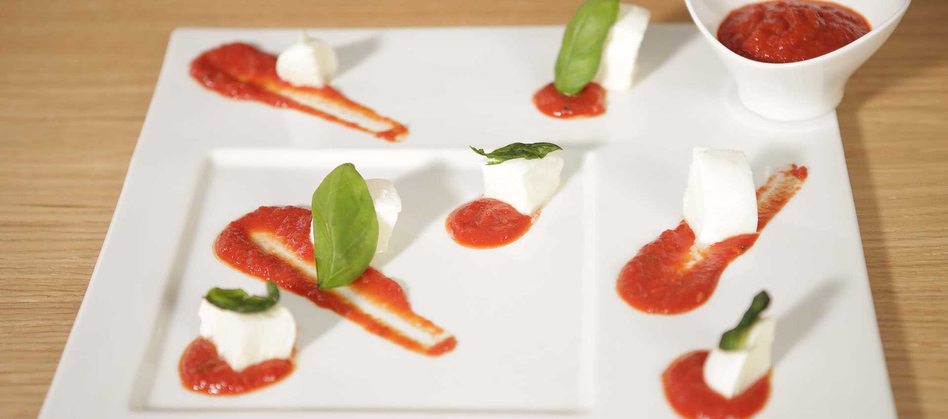 Appetittvekker: Muttis caprese Appetittvekker: Muttis caprese