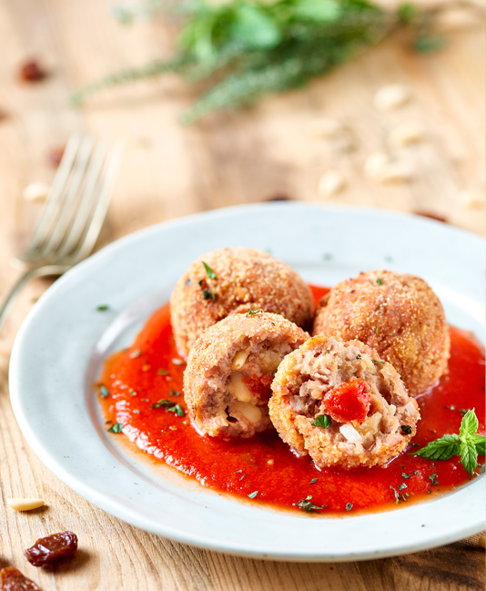 Tonfiskbullar med Pelato Tonfiskbullar med Pelato