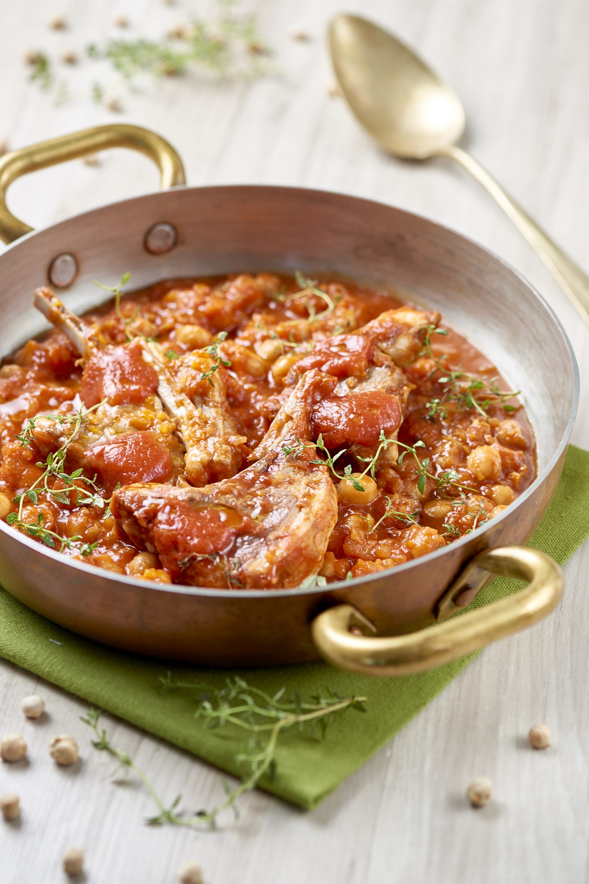 Lammkotletter i italiensk soffritto Lammkotletter i italiensk soffritto