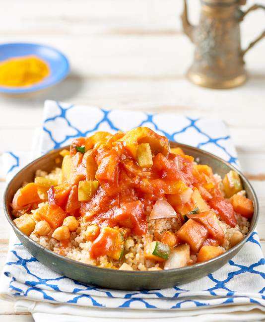 Cous cous med grönsaker och tomat Cous cous med grönsaker och tomat