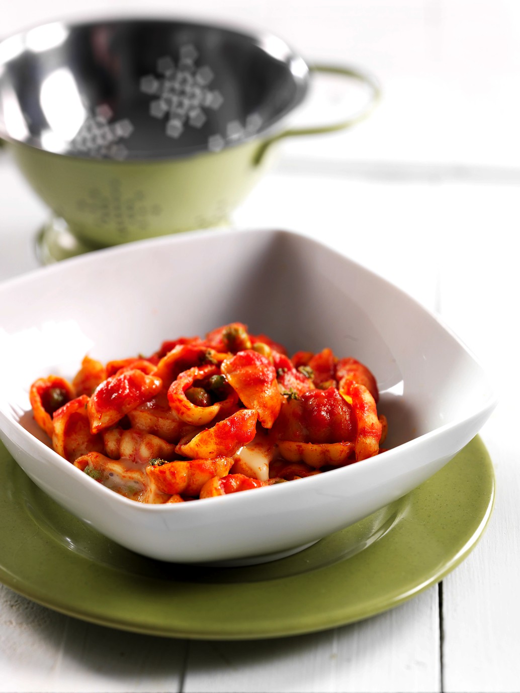 Gnocchipasta med ärtor och taleggio-ost Gnocchipasta med ärtor och taleggio-ost