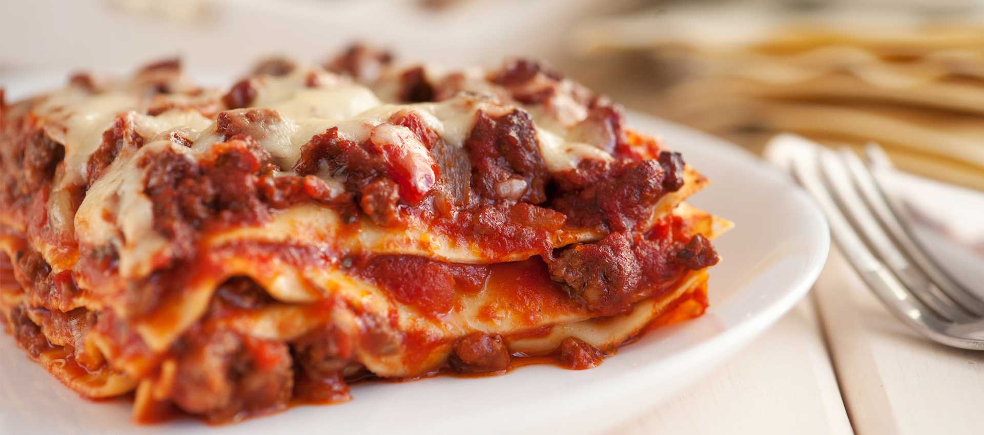 Lasagne med köttfärssås Lasagne med köttfärssås