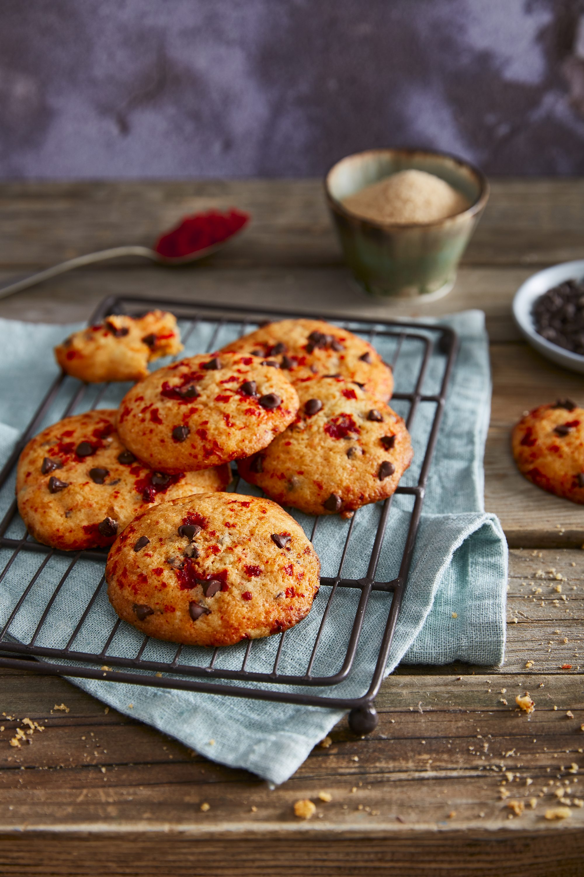 CHOCOLATE CHIP COOKIES MED TOMAT/CHILISÅS CHOCOLATE CHIP COOKIES MED TOMAT/CHILISÅS