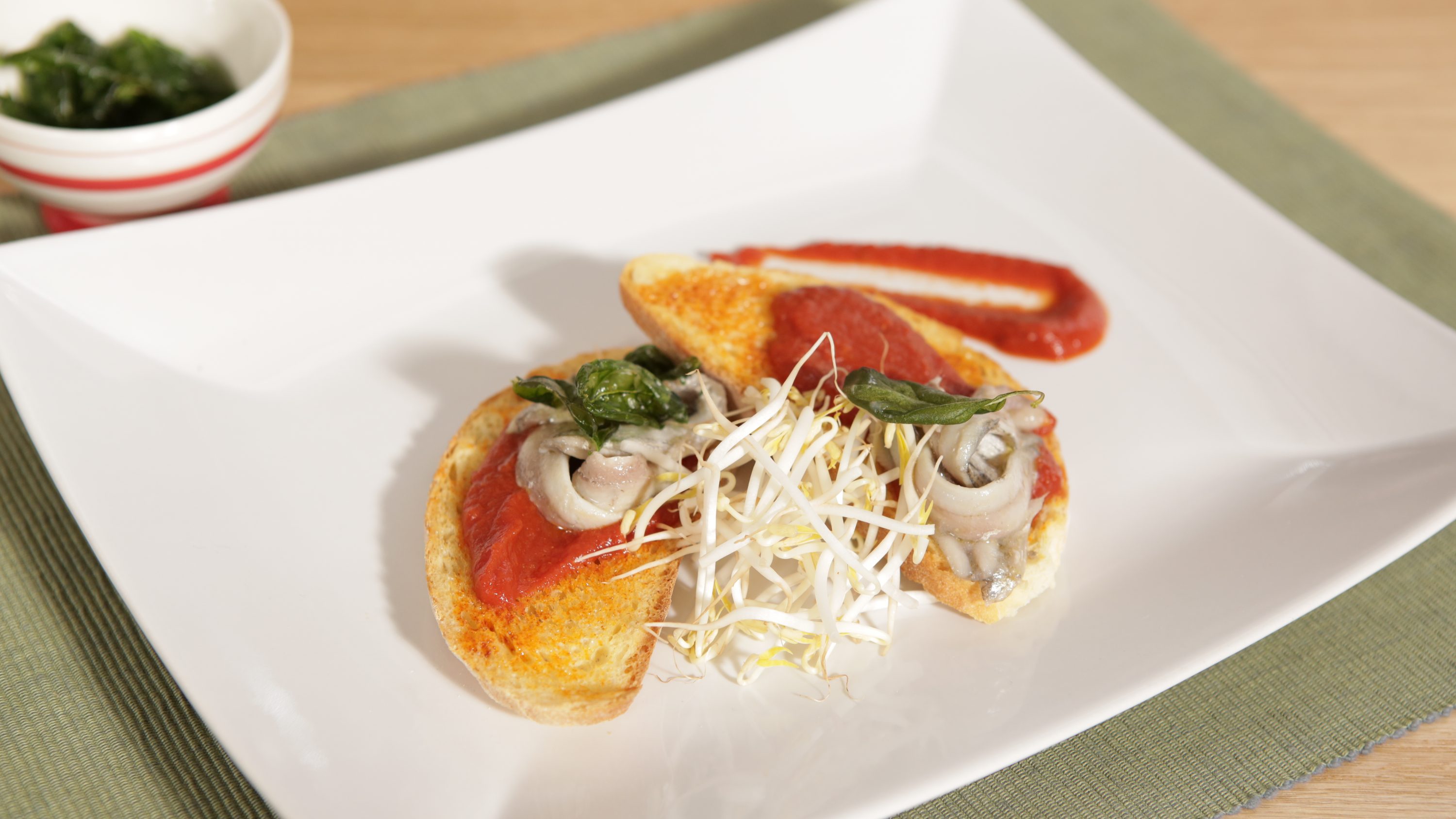 Vegetarische Bruschetta Vegetarische Bruschetta