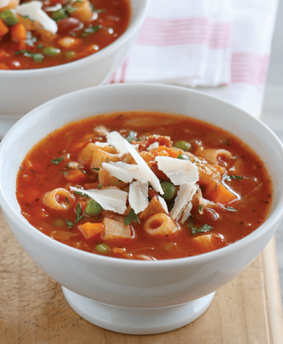 Herzhafte Minestrone Rezept | Mutti Germany