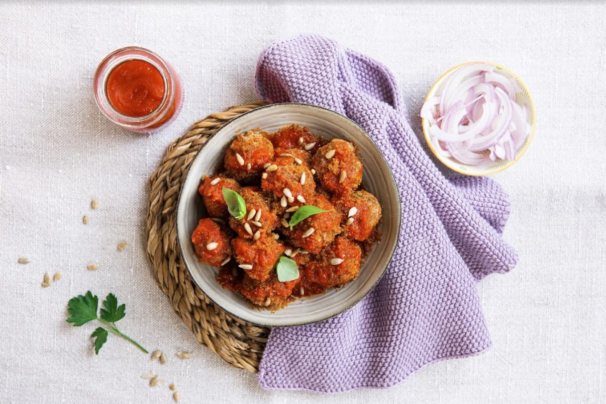 Fleischbällchen in Tomatensauce Fleischbällchen in Tomatensauce