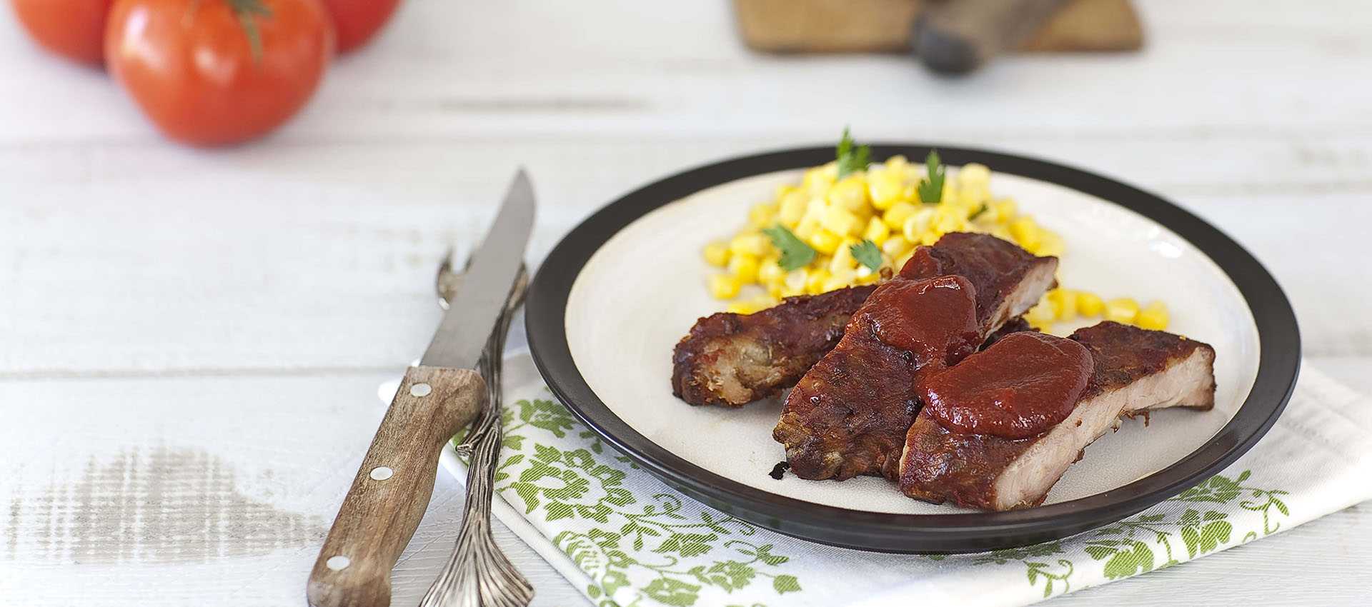 Ribs sauce Barbecue maison Ribs sauce Barbecue maison