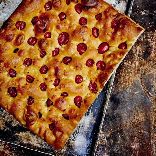 Foccacia aux tomates cerises Foccacia aux tomates cerises
