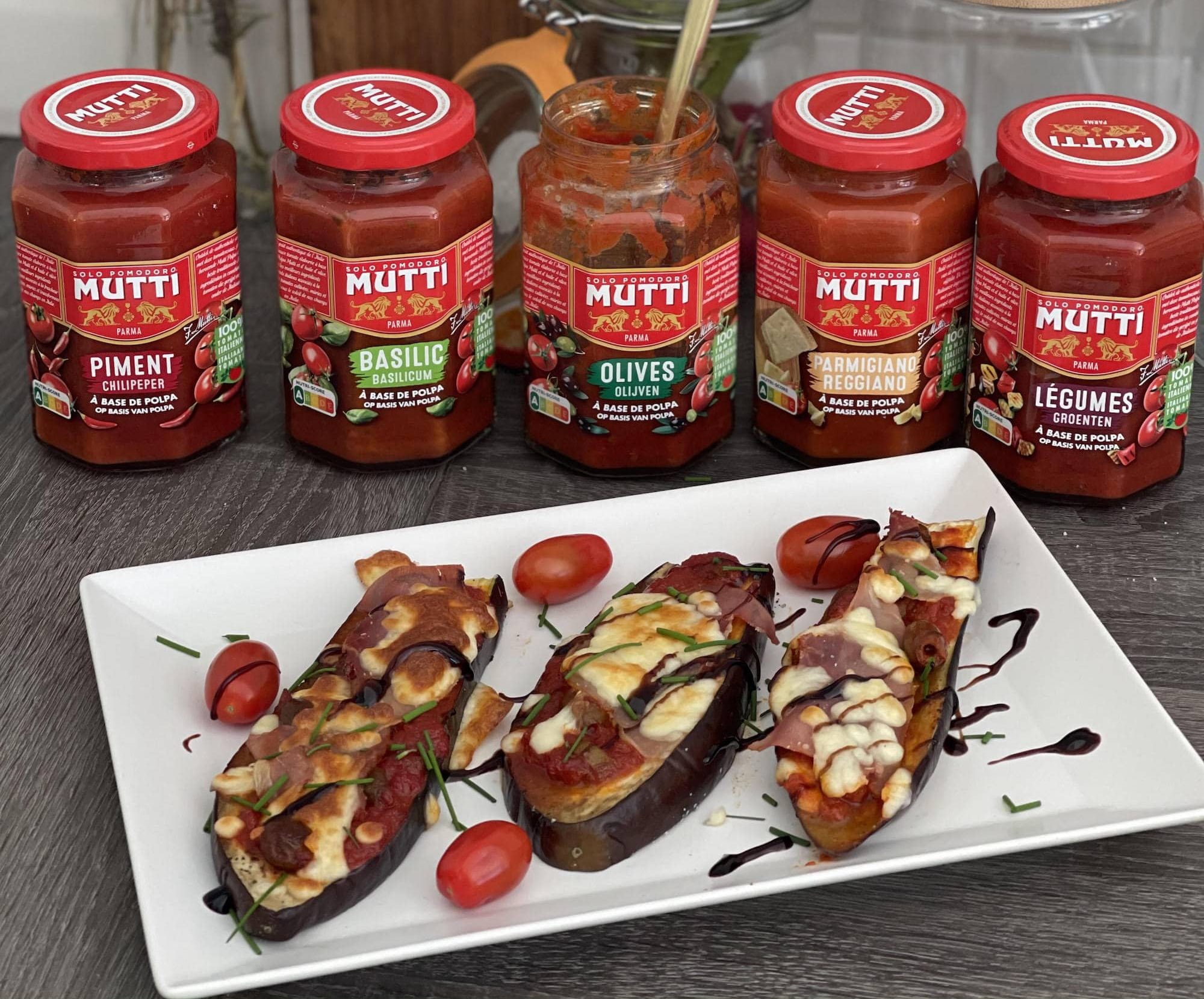 Aubergines façon bruschetta Aubergines façon bruschetta