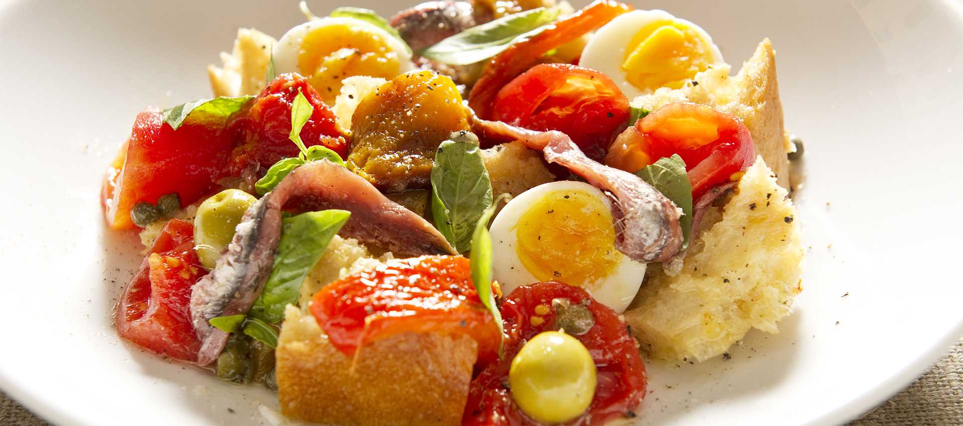 Salade panzanella Salade panzanella