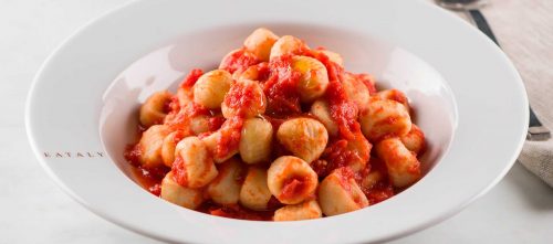 Potato Gnocchi with Spicy Tomato Sauce Potato Gnocchi with Spicy Tomato Sauce