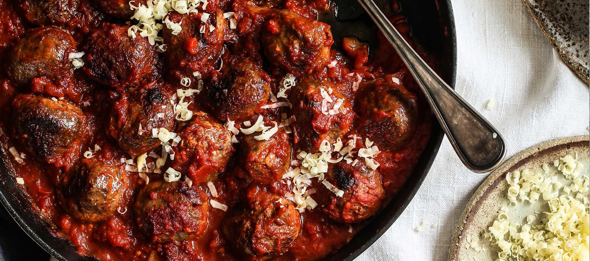 Beef and Ricotta Polpette by Silvia Colloca Beef and Ricotta Polpette by Silvia Colloca