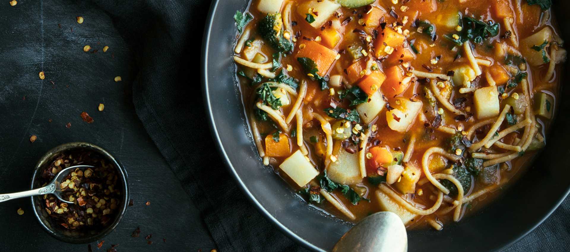 Simple Vegan Minestrone Soup Simple Vegan Minestrone Soup