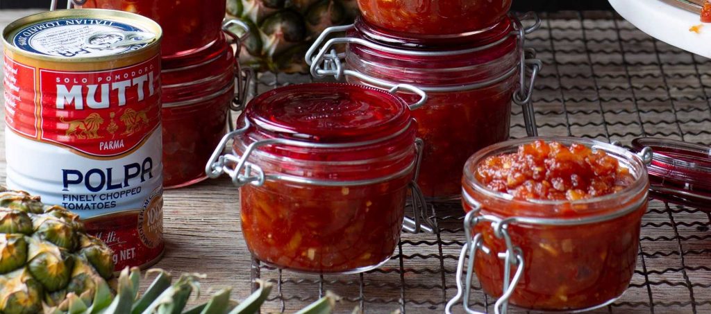 Sweet and Spicy Pineapple & Tomato Relish Sweet and Spicy Pineapple & Tomato Relish