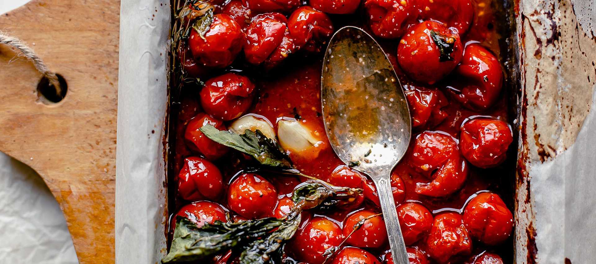 Cherry tomato confit Cherry tomato confit