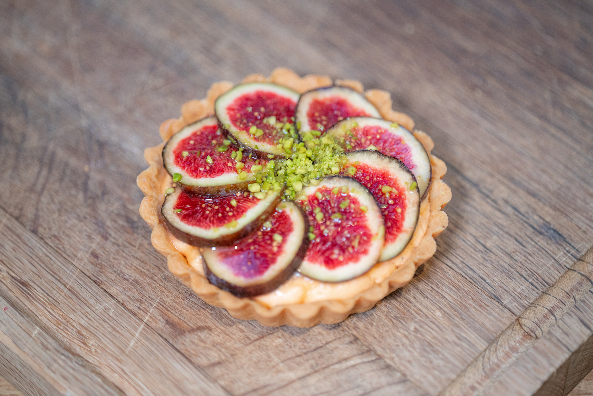 Fig, Pistachio and Tomato Tartlets Fig, Pistachio and Tomato Tartlets