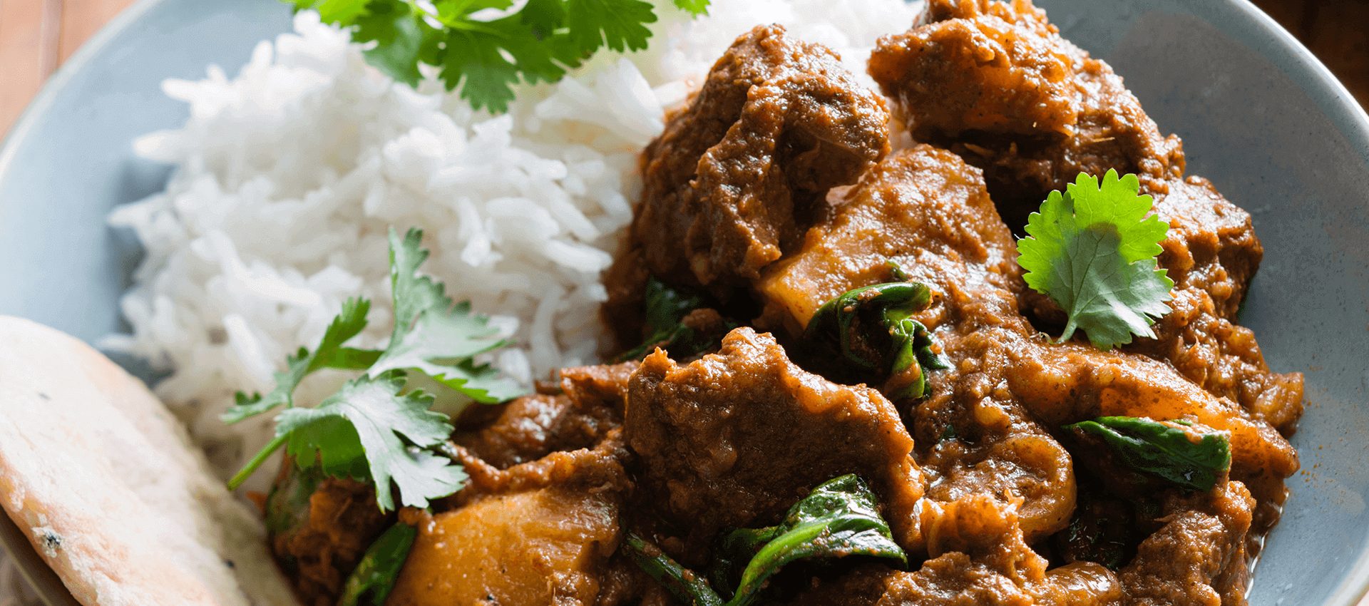 Madras beef and potato curry Madras beef and potato curry