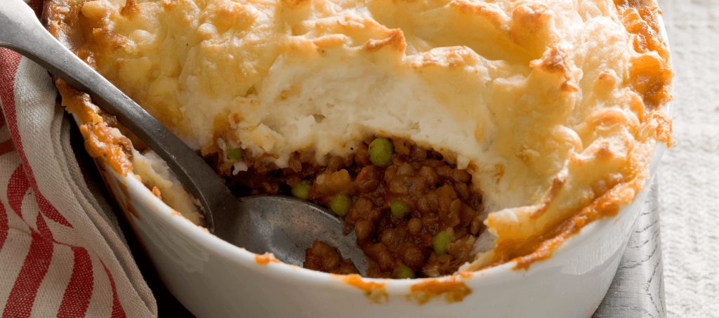 Lentil cottage pie Lentil cottage pie