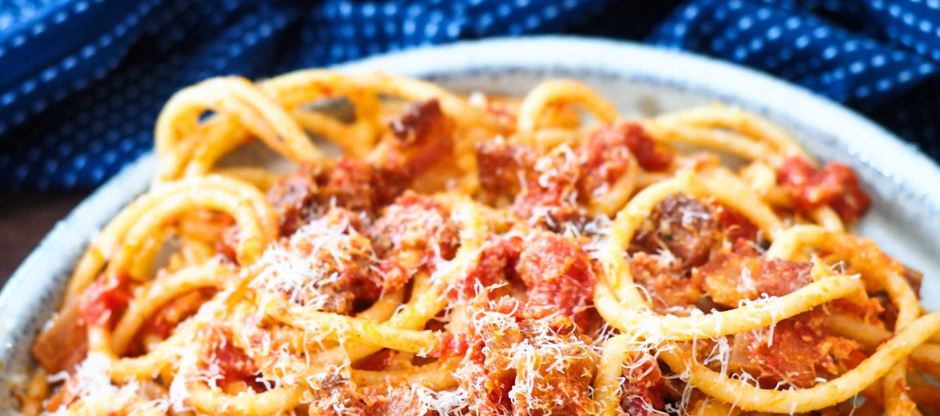 Bucatini Amatriciana Bucatini Amatriciana
