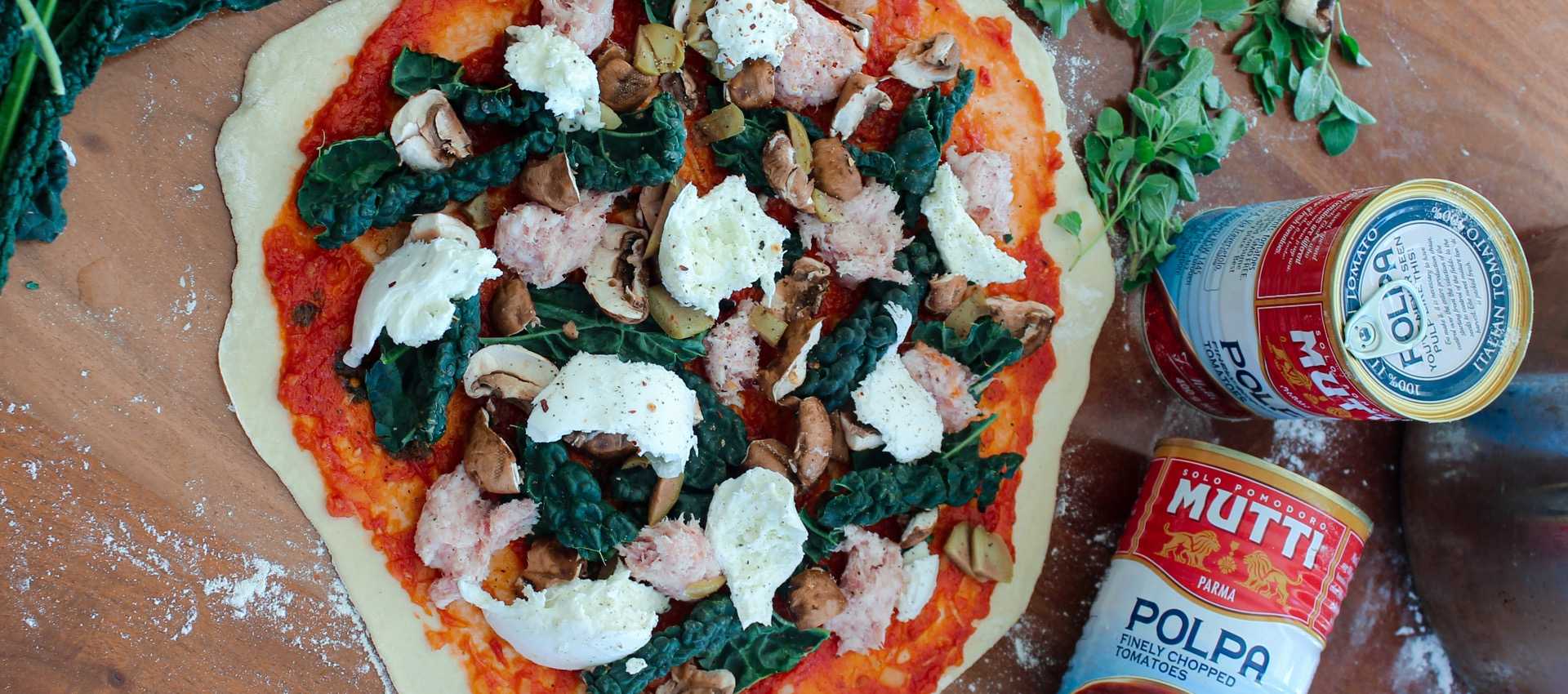 Crispy Skillet Pizza Crispy Skillet Pizza