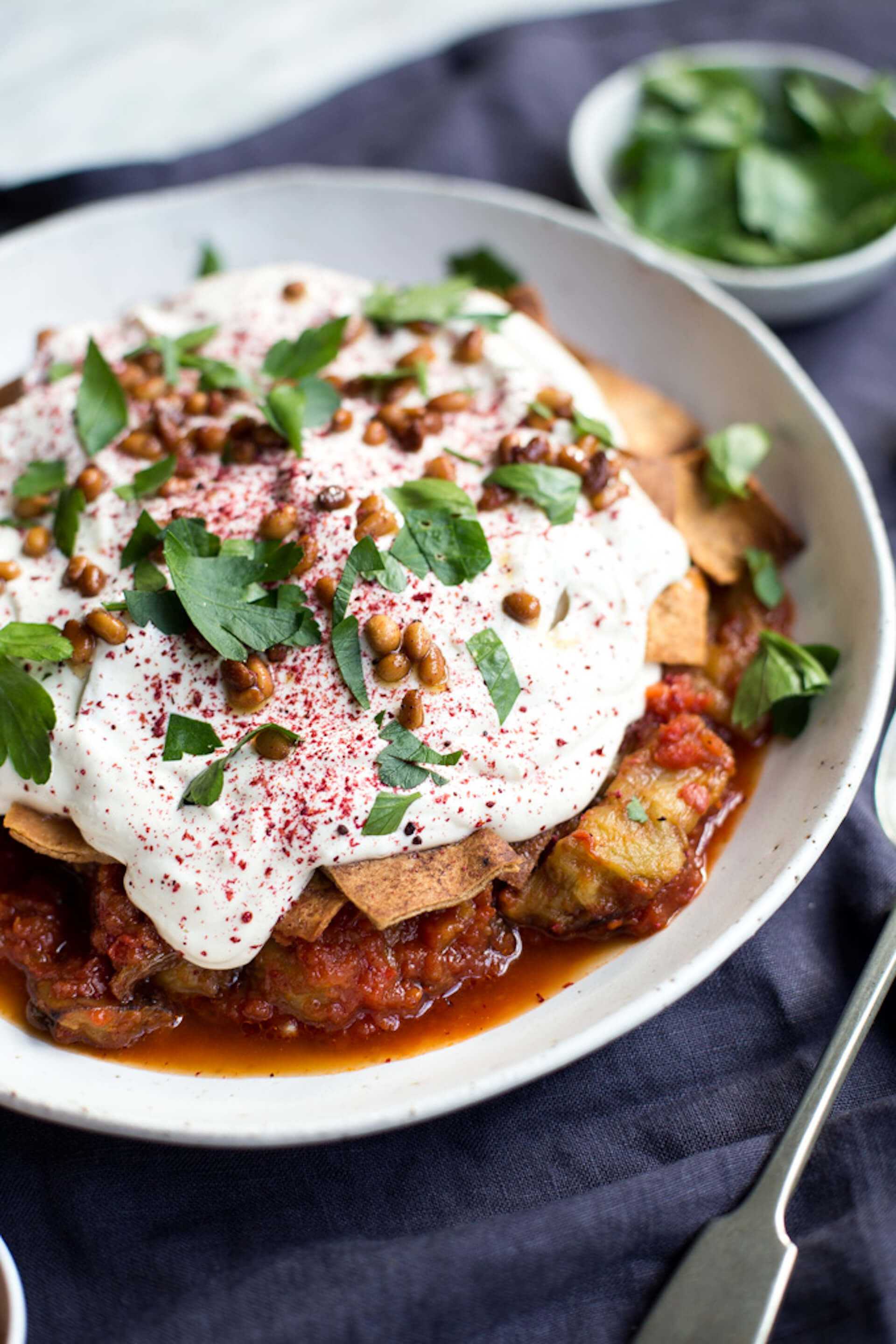 Eggplant Fatteh Eggplant Fatteh