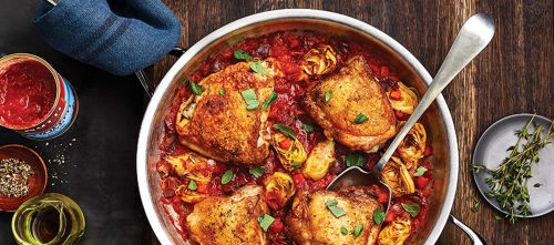 Chicken with Artichokes and Tomatoes