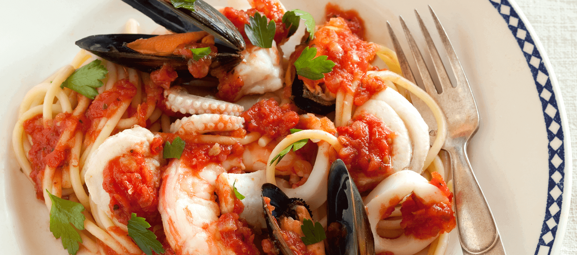 Seafood Marinara Spaghetti Seafood Marinara Spaghetti