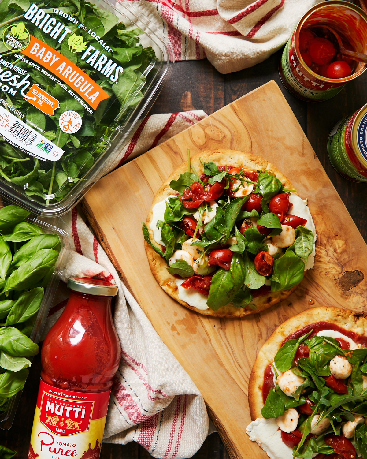 Caprese Arugula Flatbread Caprese Arugula Flatbread