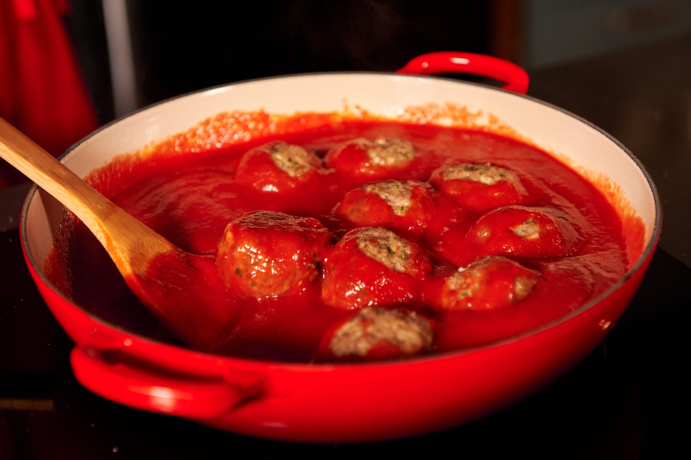 Meatballs with Tomato Basil Sauce Meatballs with Tomato Basil Sauce