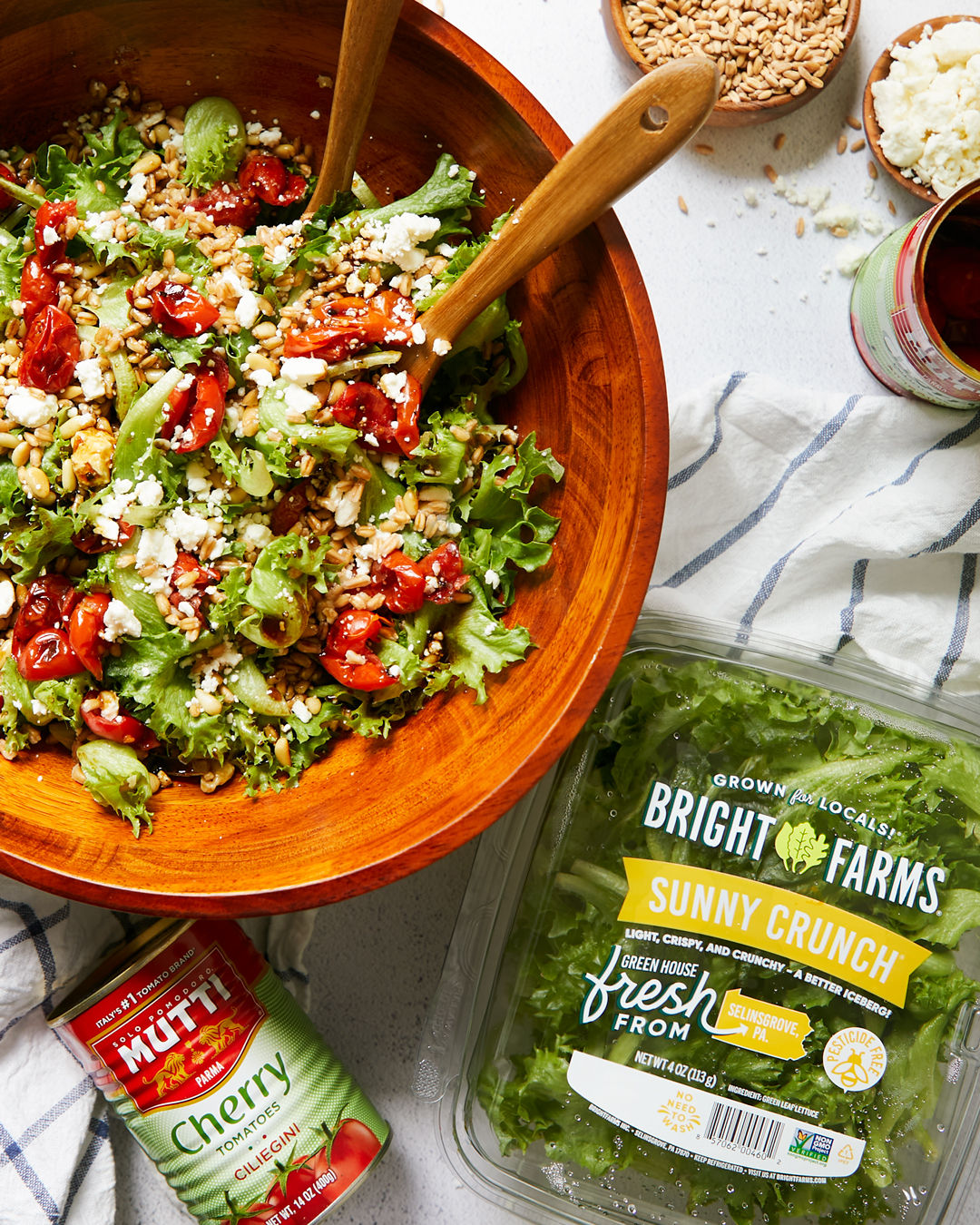 Roasted Tomato & Feta Salad Bowl Roasted Tomato & Feta Salad Bowl