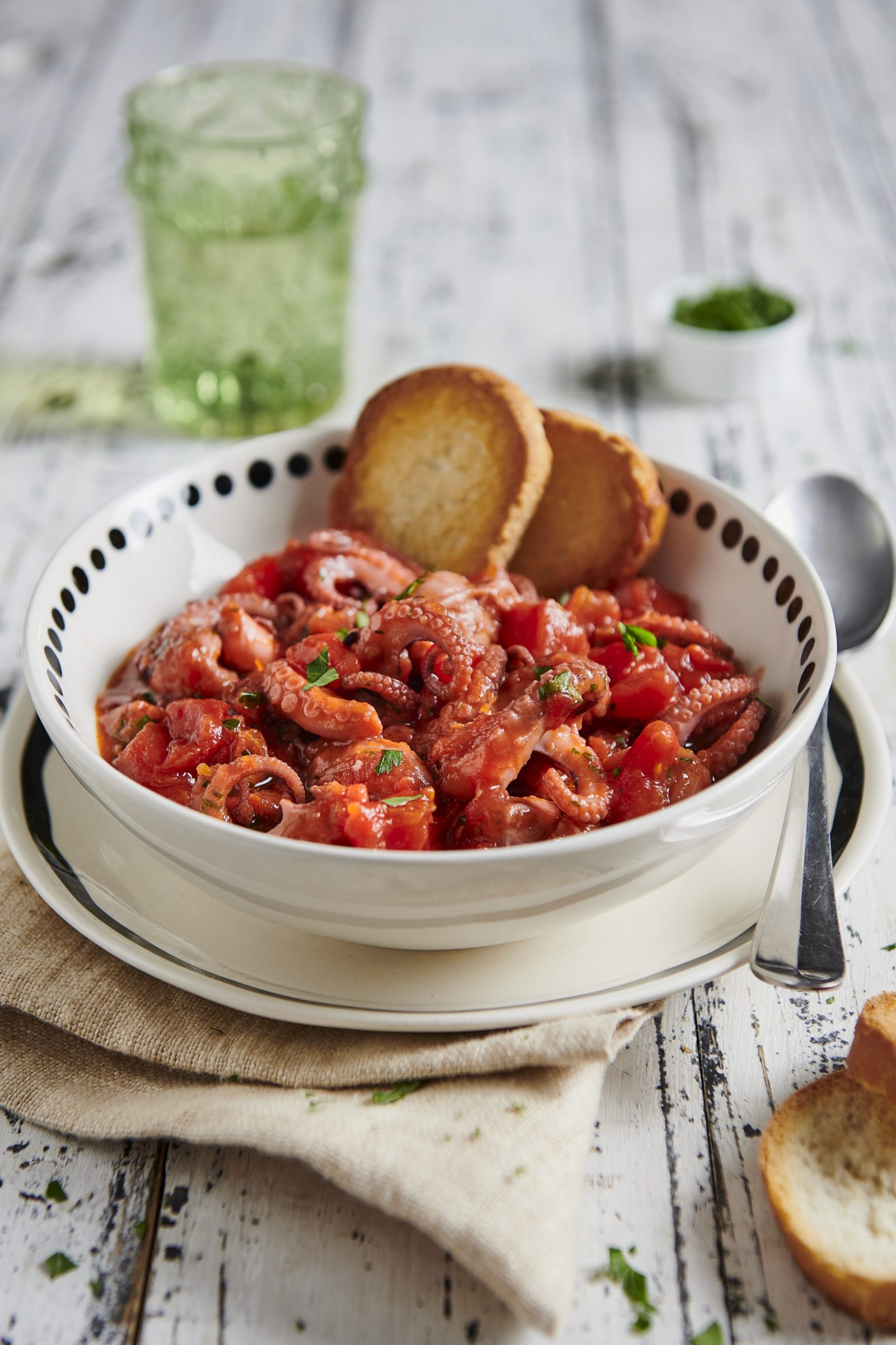 Moscardini piccanti al pomodoro Moscardini piccanti al pomodoro