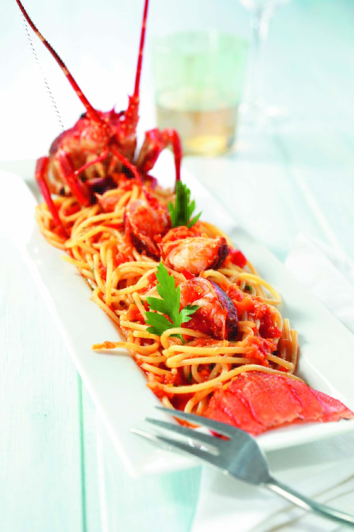 Hummerispagetti Hummerispagetti
