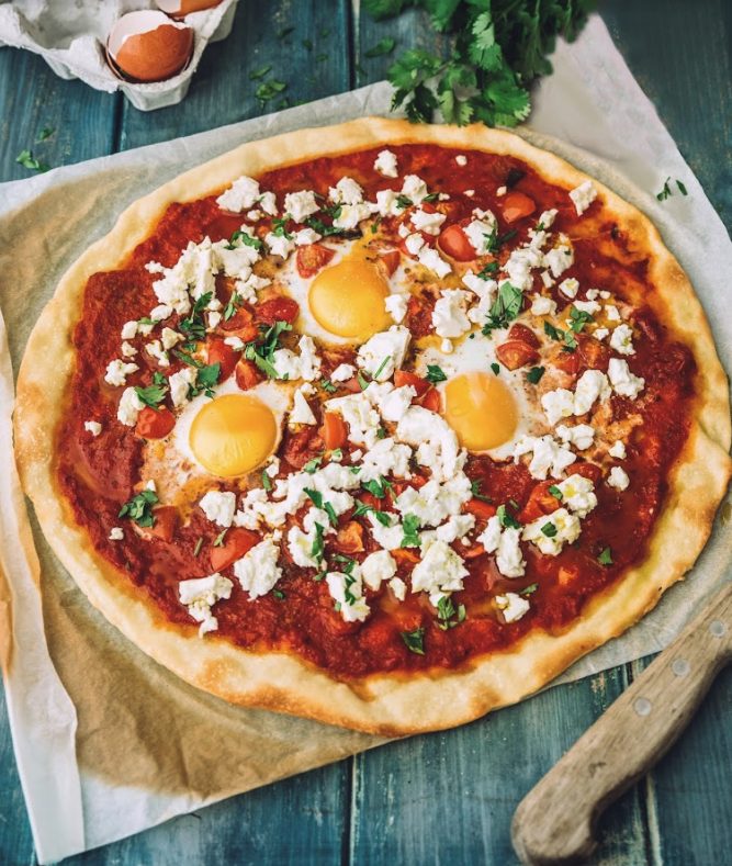 Shakshuka Pizza Shakshuka Pizza