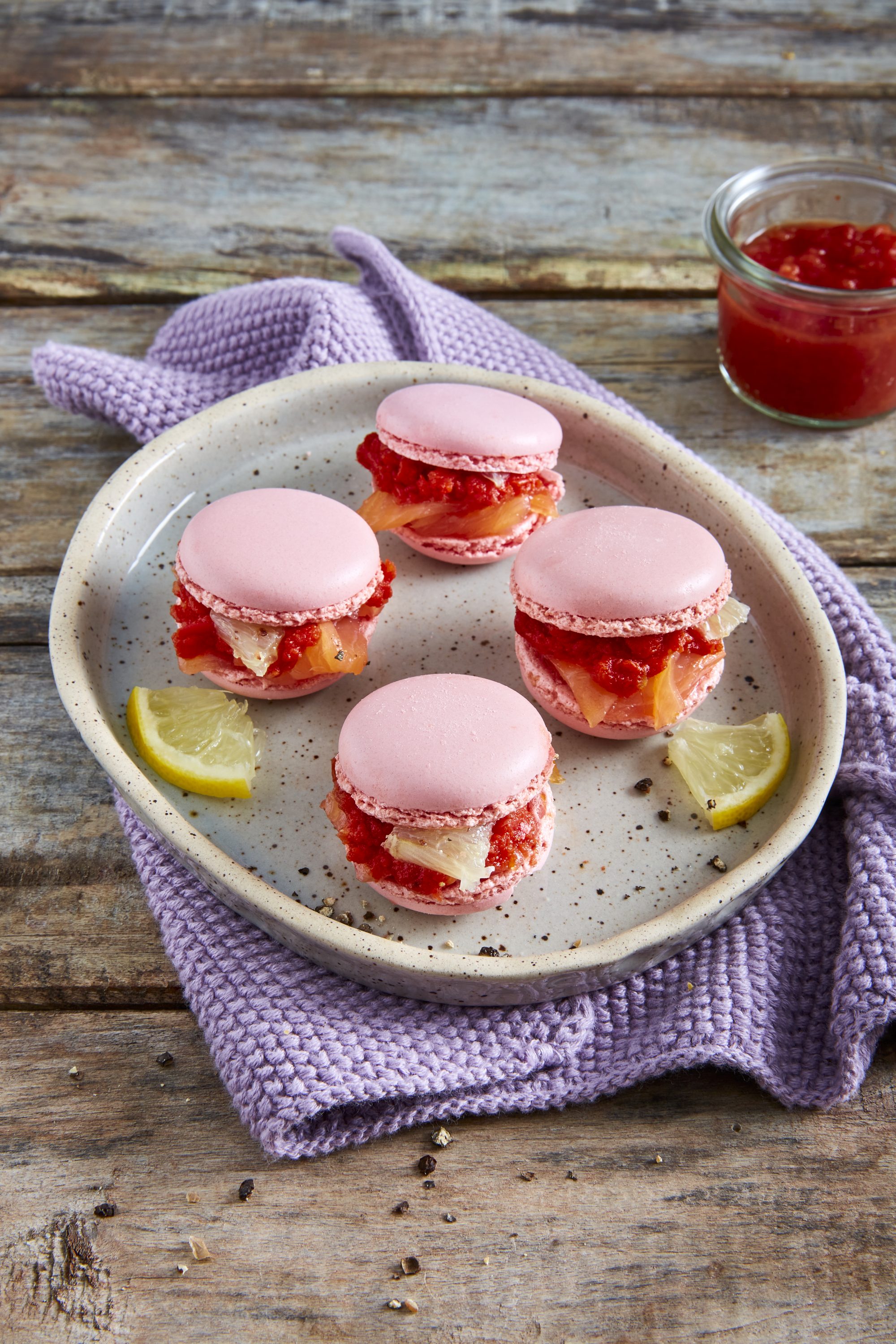 Savulohimacaronit tomaatilla Savulohimacaronit tomaatilla